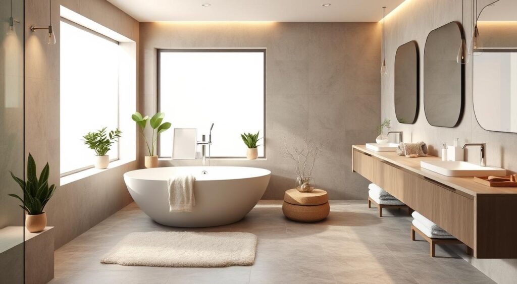 tendencias-de-design-de-interiores-1024x563 Inspiração: 12 Fotos de Banheiros Decorados Elegantes
