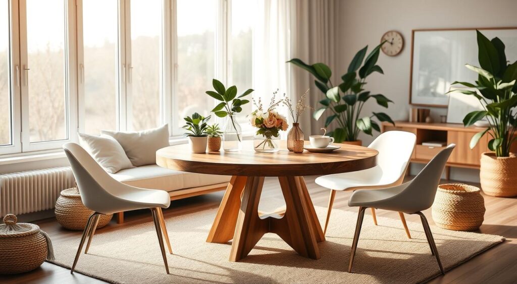 tendencias-decoracao-moderna-1024x563 Mesa de Madeira Rústica Redonda: Charme e Estilo