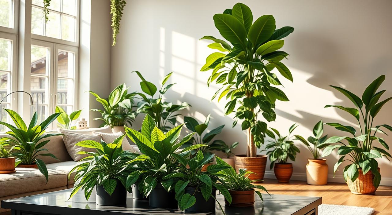 usar plantas na decoração