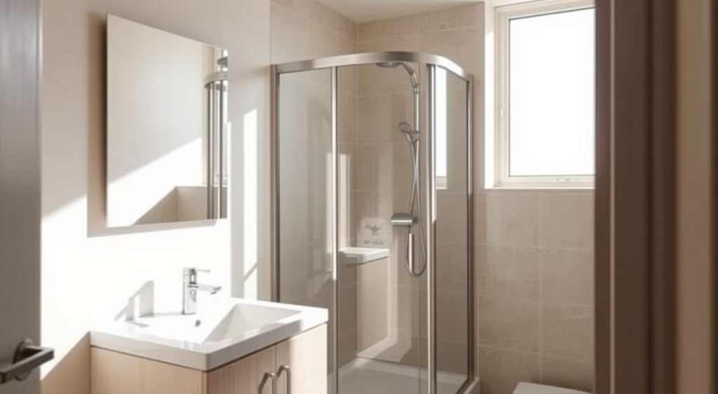banheiro-pequeno-1024x563 Os Melhores Modelos de Espelhos Banheiro para sua Decoração!
