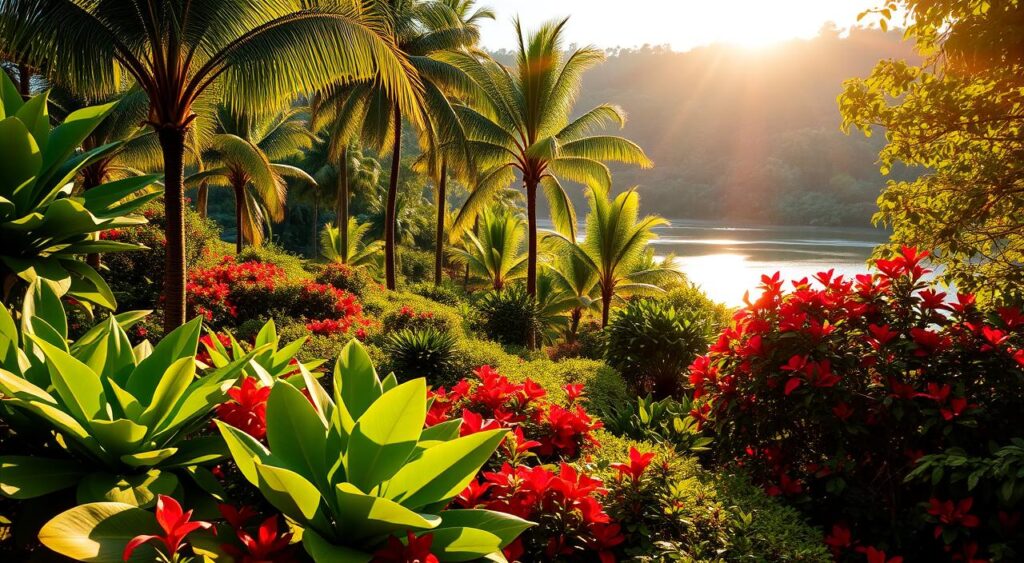 caracteristicas-do-jardim-tropical-1024x563 Jardins Tropicais em Casa: Fáceis de Fazer e Lindos e Observar!