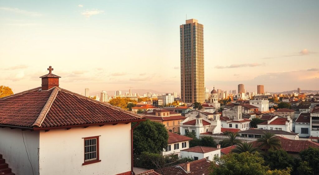 casas-antigas-e-modernidade-1024x563 Como eram as casas antigas? Das casas coloniais às casa de vó!