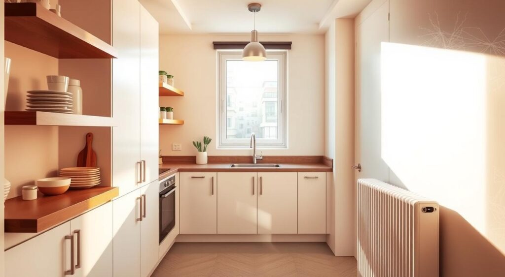 cozinha-1-1024x563 10 Ideias para Apartamentos Pequenos com Decoração Inteligente