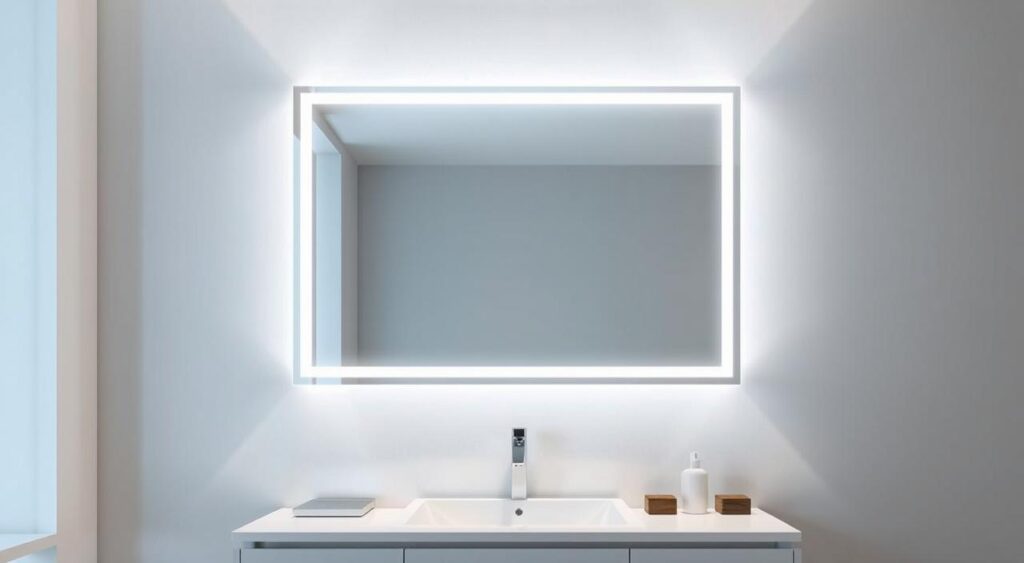 espelho-led-1024x563 Os Melhores Modelos de Espelhos Banheiro para sua Decoração!
