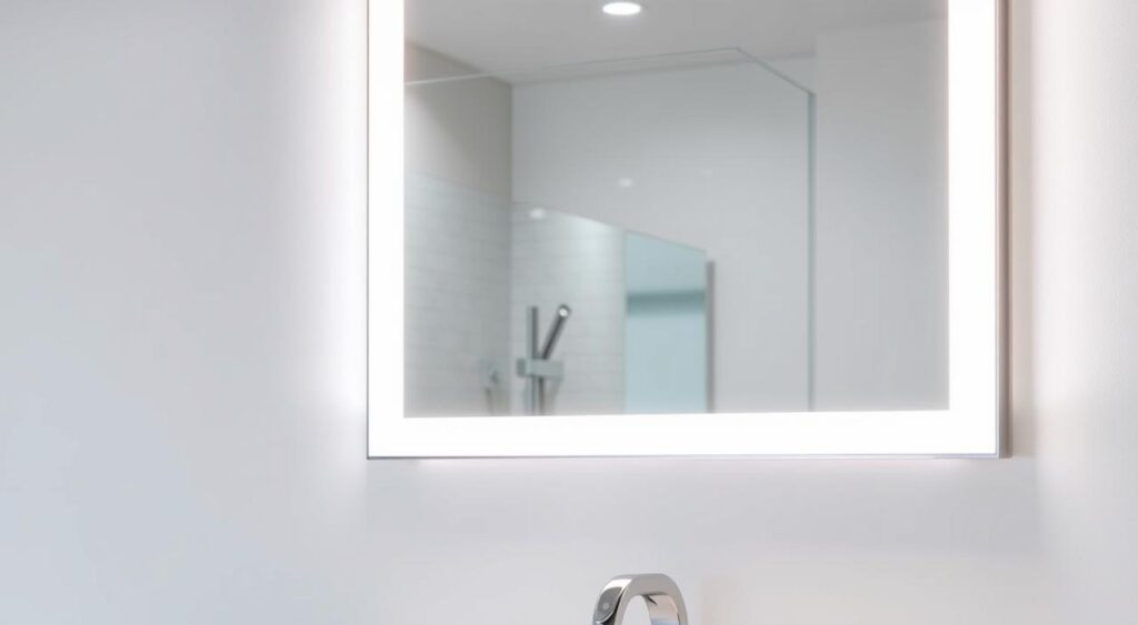 espelho-moderno-1024x563 Os Melhores Modelos de Espelhos Banheiro para sua Decoração!