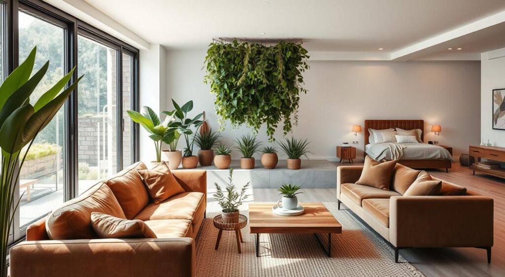 estilos-modernos-elementos-naturais-na-decoracao-1024x563 Inspire-se com Fotos de Apartamento Pequeno Decorado