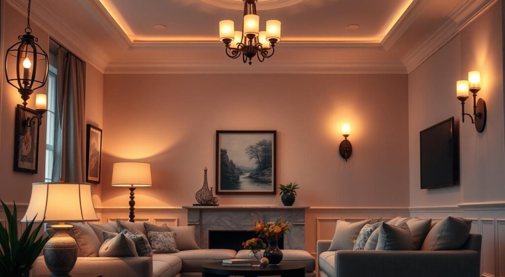 iluminacao-decorativa-1024x563 10 Dicas de Iluminação em Sala para Aconchegantes e Lindas