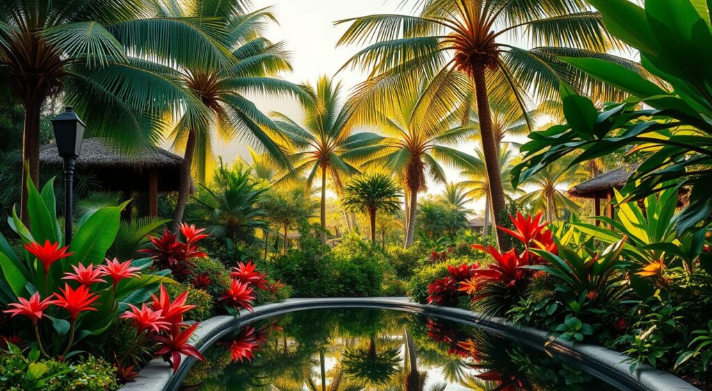 inspiracoes-de-paisagismo-tropical-1024x563 Jardins Tropicais em Casa: Fáceis de Fazer e Lindos e Observar!