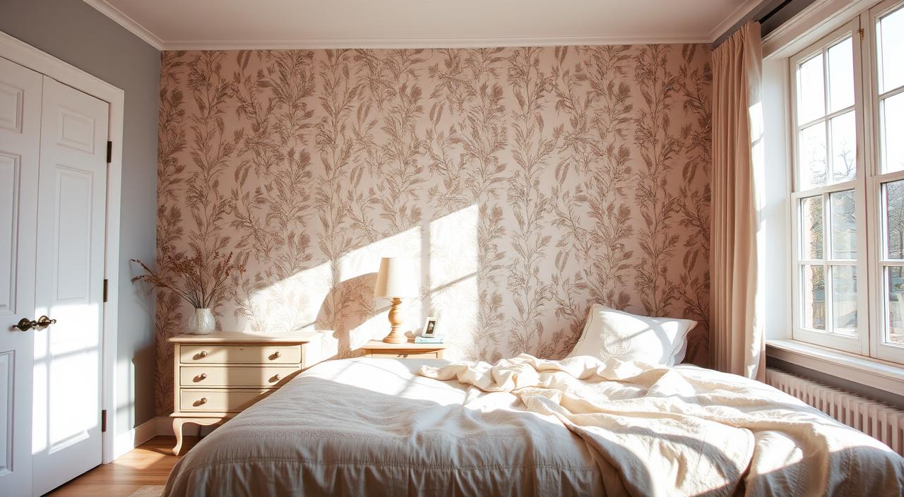 Quartos Decorados de Papel de Parede: Lindo e Fácil de Fazer
