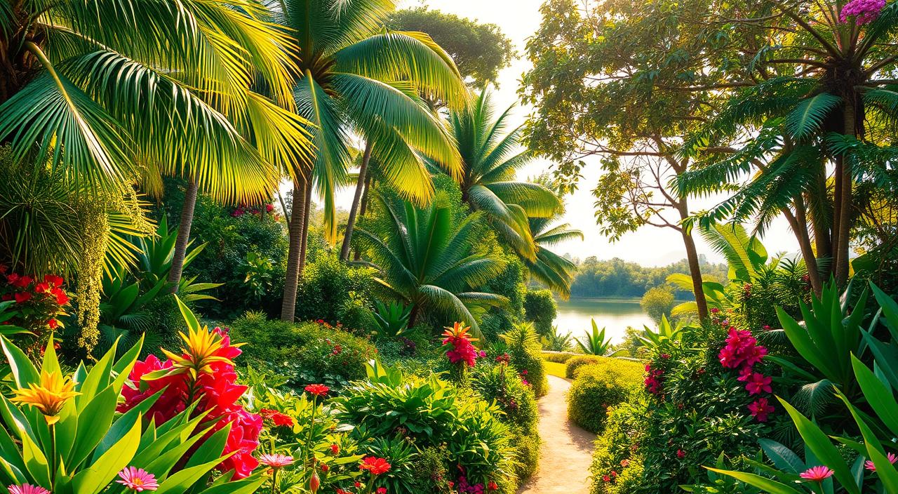 jardins tropicais