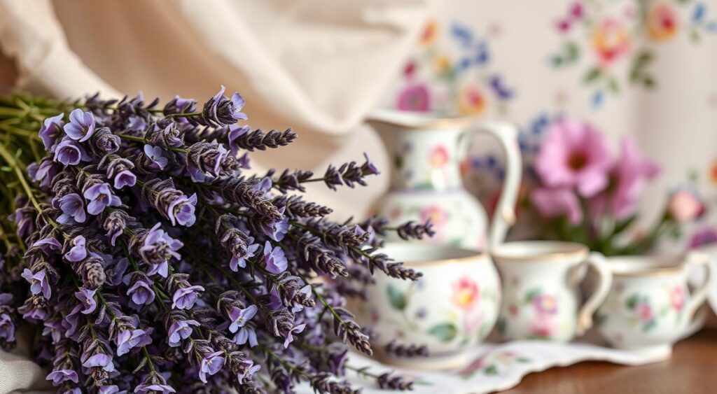lavanda-e-estampas-florais-1024x563 Crie um lar provençal com estilo: 12 Dicas e inspirações!