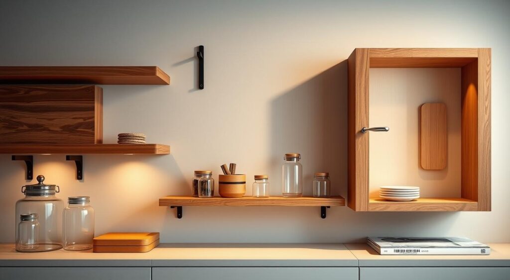 materiais-1-1024x563 Você vai se surpreender com essa Decoração em Prateleiras!