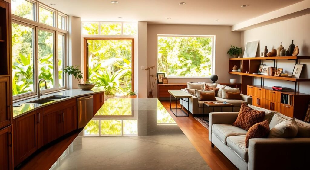 materiais-sustentaveis-1024x563 Antes e Depois de Casas: Estilo e Funcionalidade Renovados