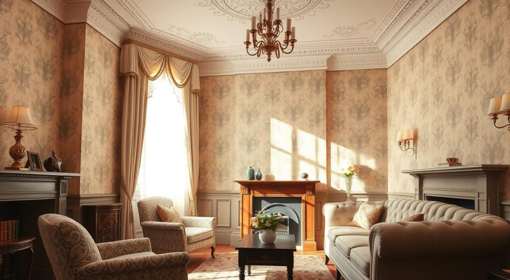 papeis-de-parede-vintage-1024x563 Decoração de Casas Antigas: Charme e Estilo atemporais!