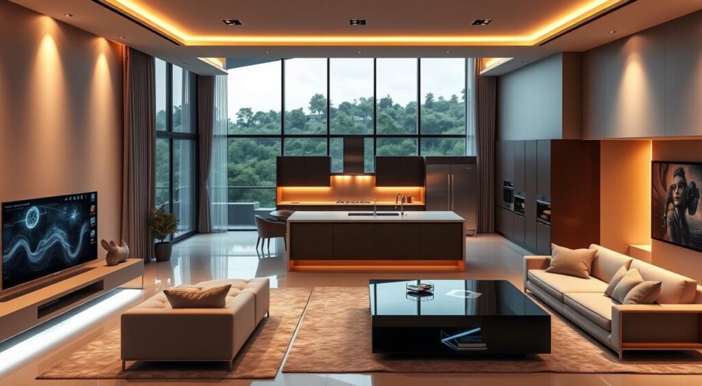 tecnologia-residencial-1024x563 Estilos e Dicas que Ninguém Conta para Sua Casa Moderna 2026