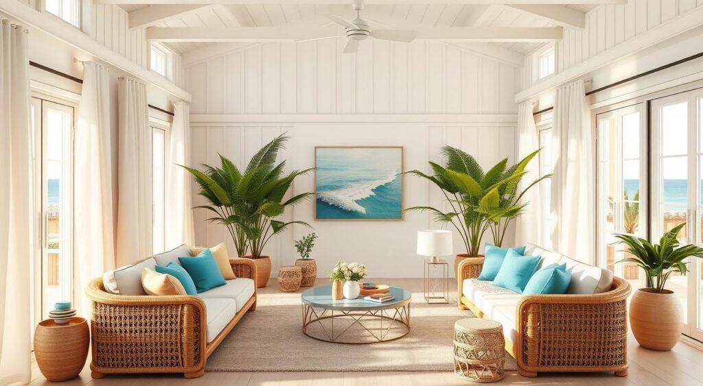 tendencias-decoracao-sala-praiana-1024x563 Dicas de Decoração Sala Praiana em 5 Passos Simples