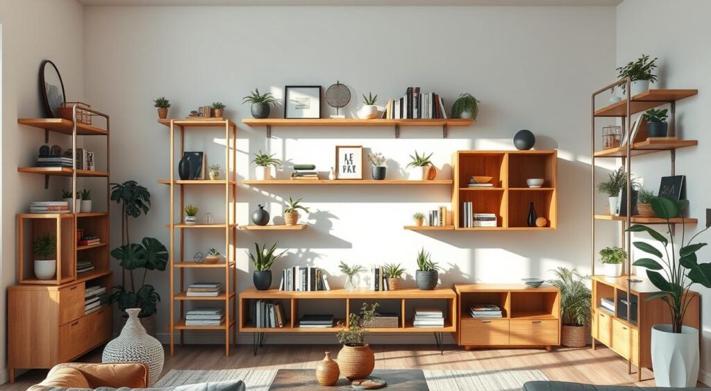 usar-prateleiras-1024x563 Você vai se surpreender com essa Decoração em Prateleiras!
