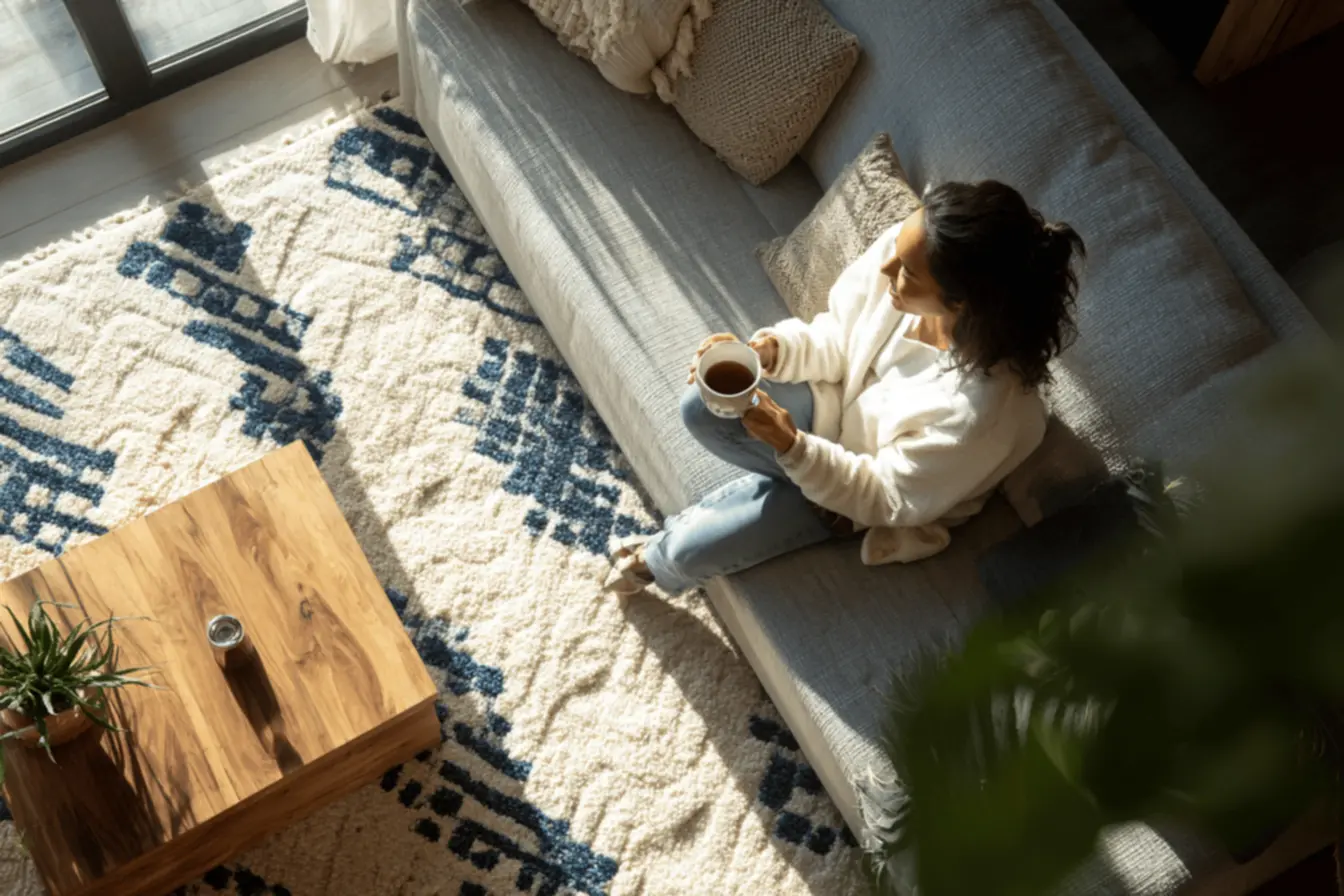 img2011-1321-1 O detalhe do tapete que sua sala precisa para brilhar