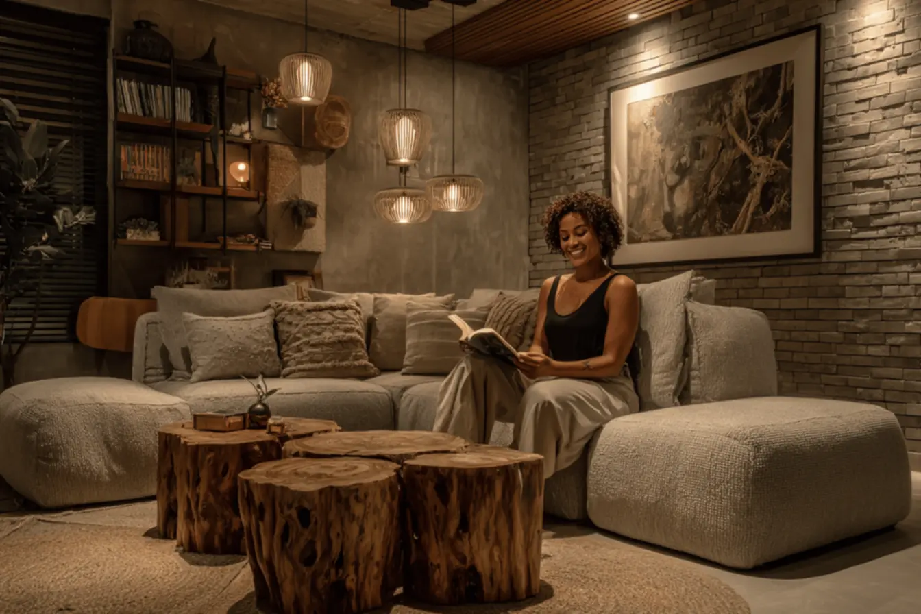 img2011-765-1 Sala de estar Moderna com toque rústico: 5 acertos que mudam tudo