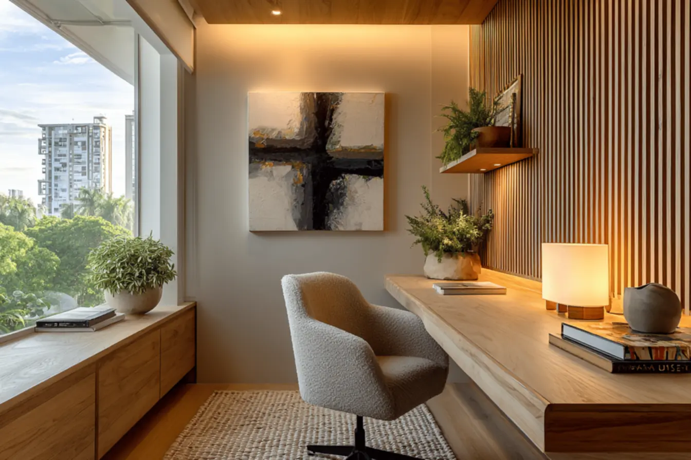 img2011-877-1 Home office na sala: 9 truques que liberam espaço e luz