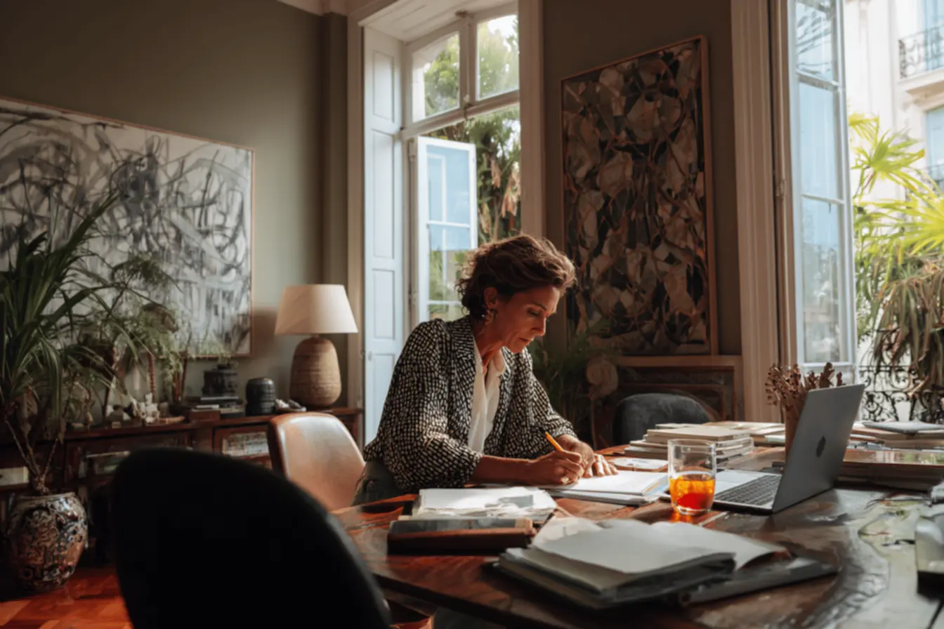 img2011-884-1 Home office na sala: 9 truques que liberam espaço e luz