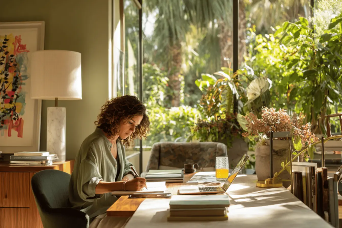 img2011-887-1 Home office na sala: 9 truques que liberam espaço e luz