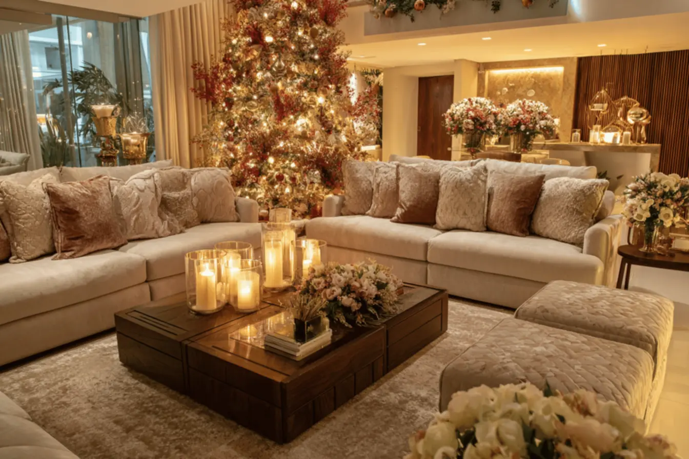 img2011-1107 A decoração de Natal perfeita começa com quando montar a árvore