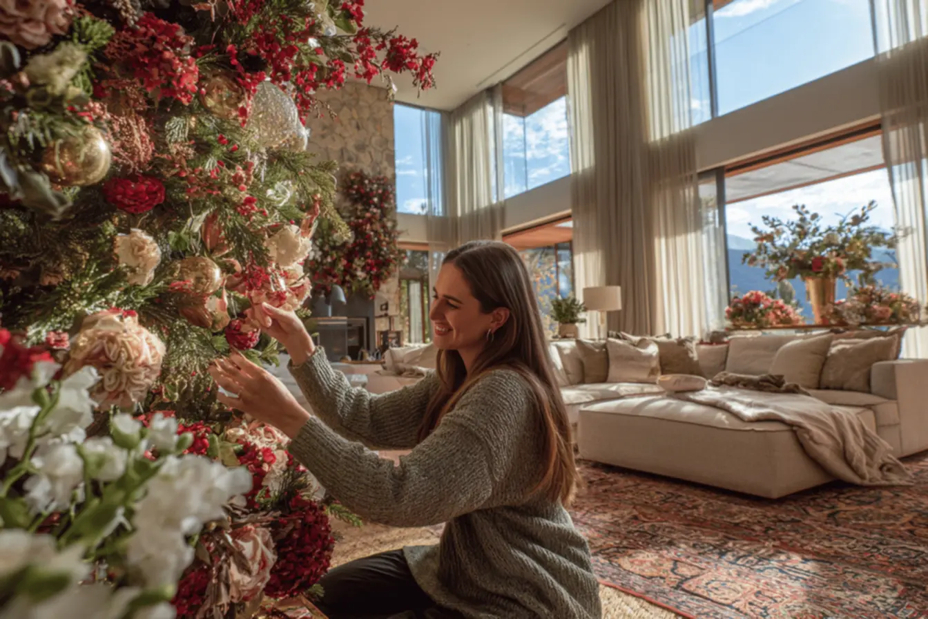 img2011-1113 A decoração de Natal perfeita começa com quando montar a árvore