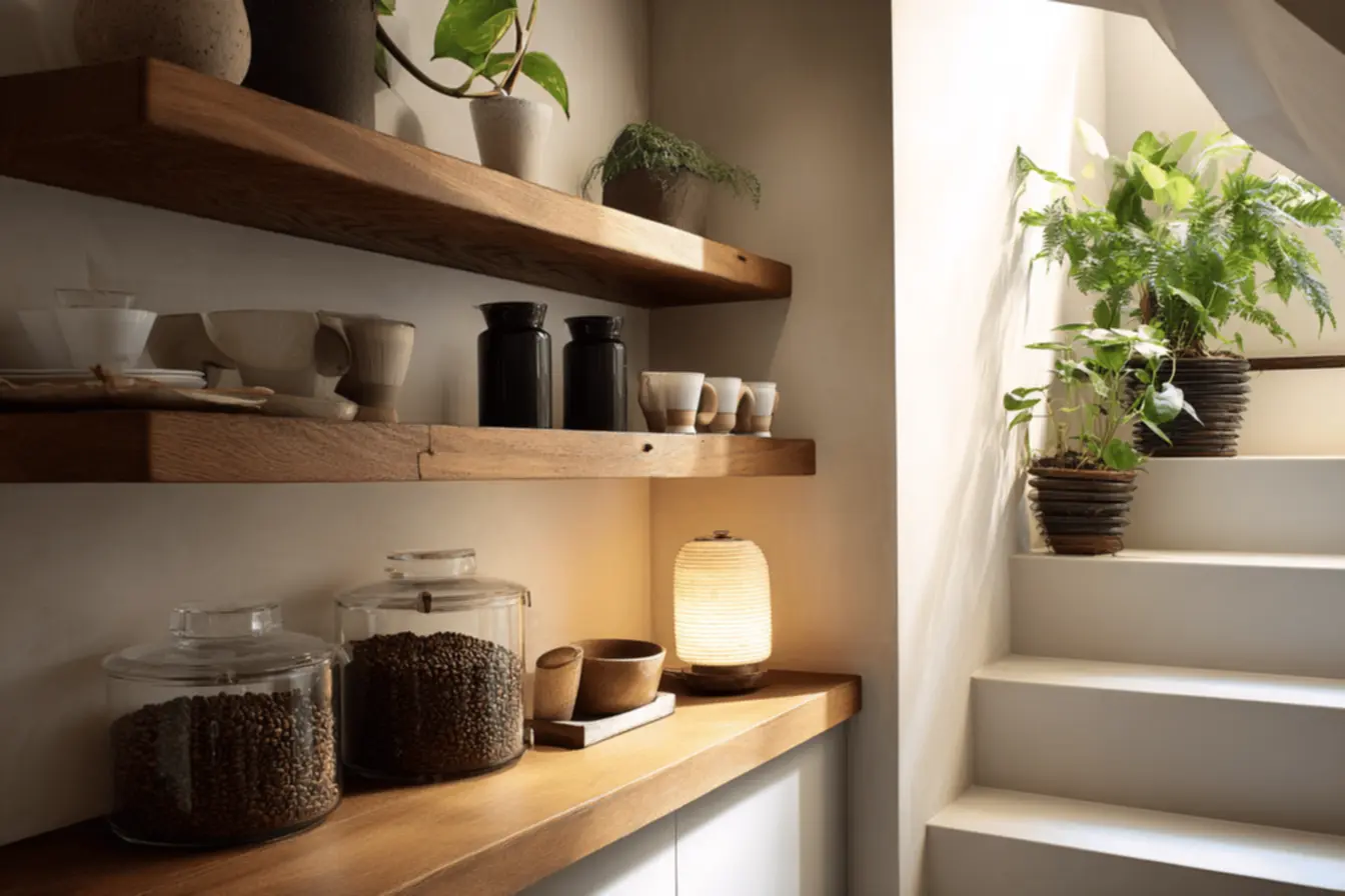 img2011-1587 Cantinho do Café embaixo da Escada que vai aquecer seu lar