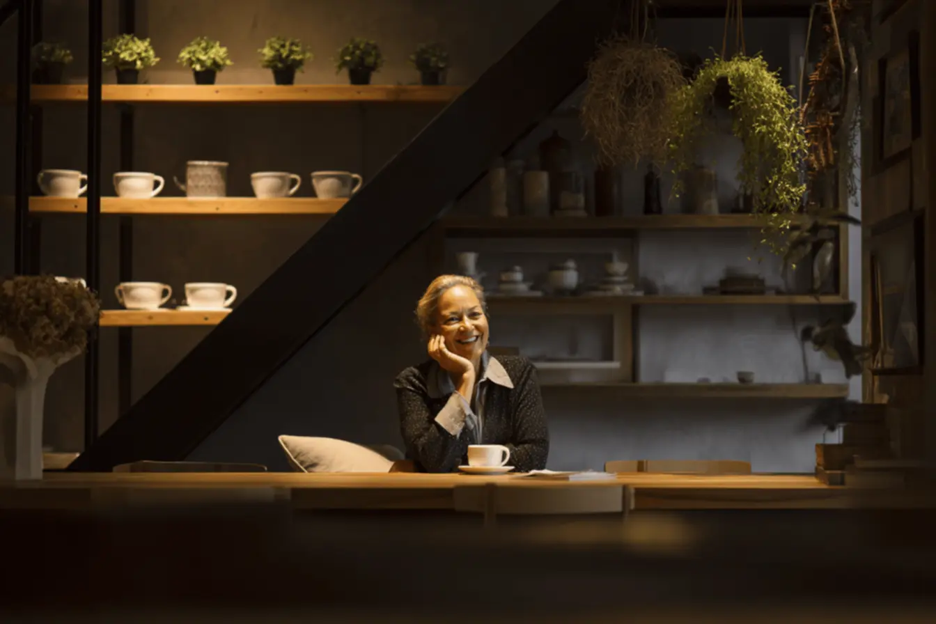 img2011-1594 Cantinho do Café embaixo da Escada que vai aquecer seu lar