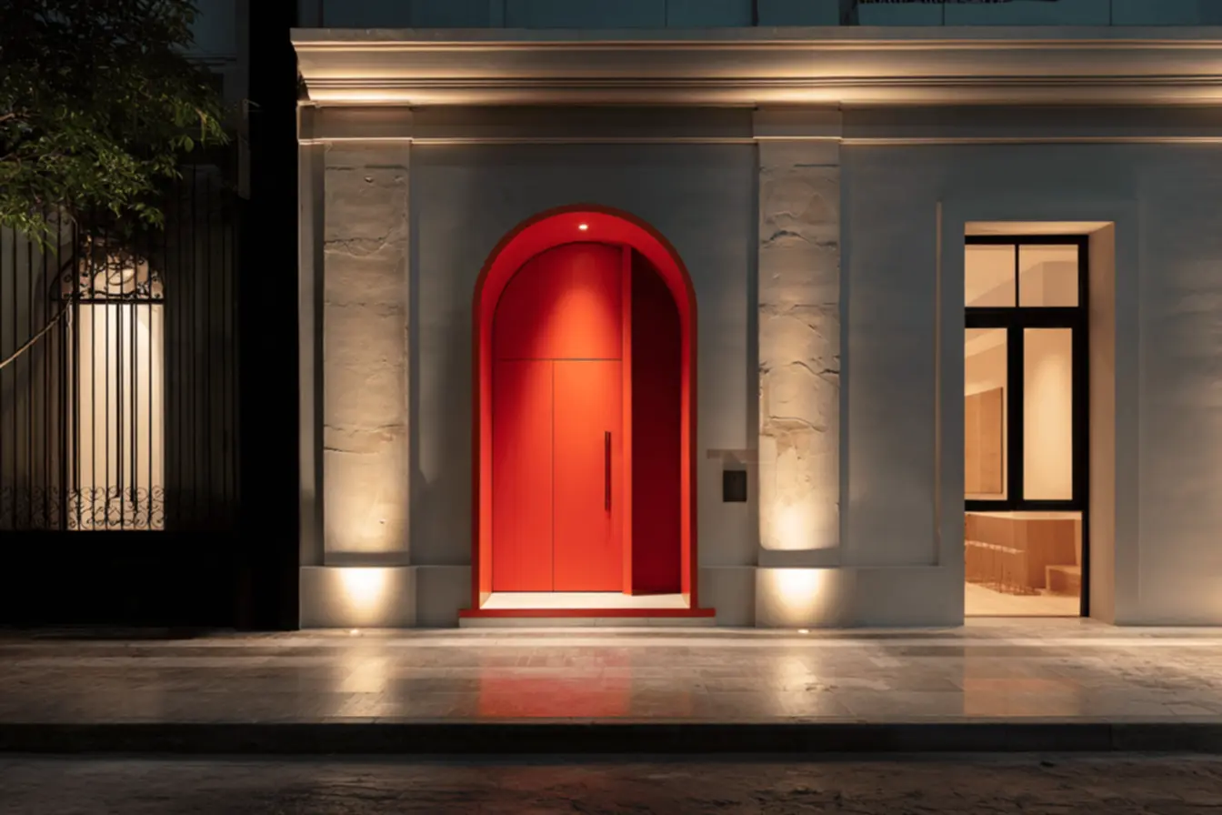 img2011-1676 Frente de casa estreita: 10 ideias inteligentes que ampliam o visual