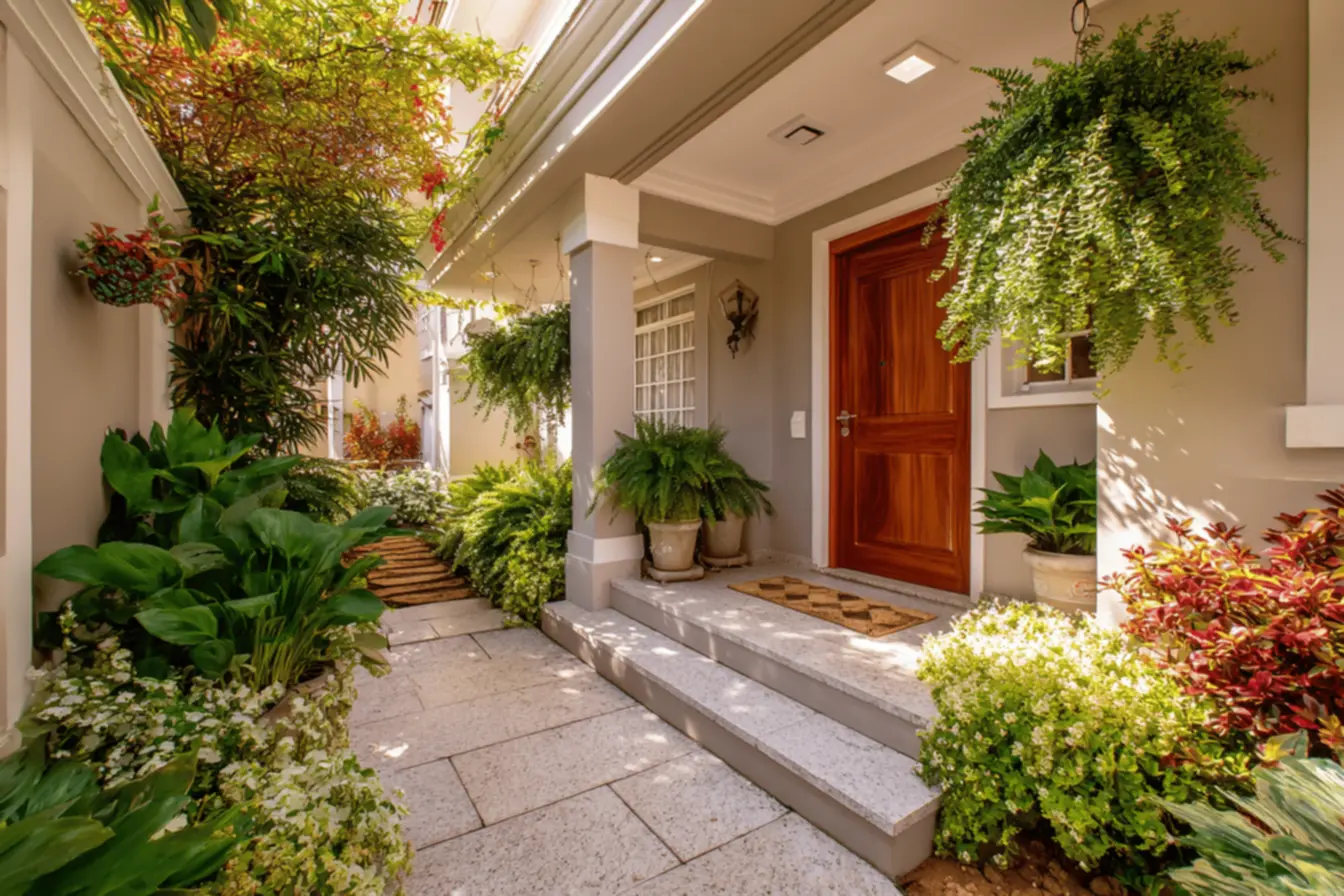 img2011-1685 5 dicas para ampliar a estética da sua frente de casa estreita