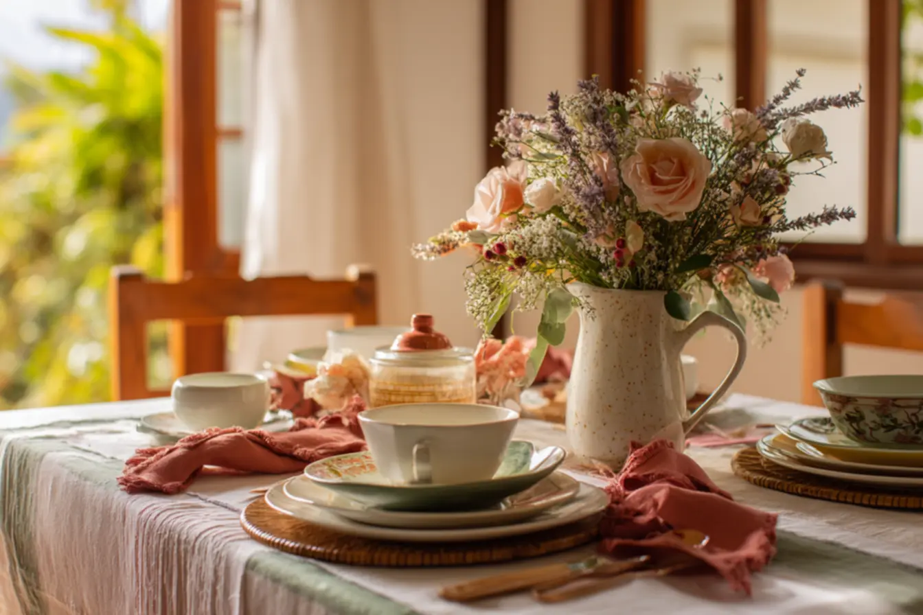 img2011-2066 Mesa Posta Charmosa que Eleva Seu Café da Manhã a Outro Nível