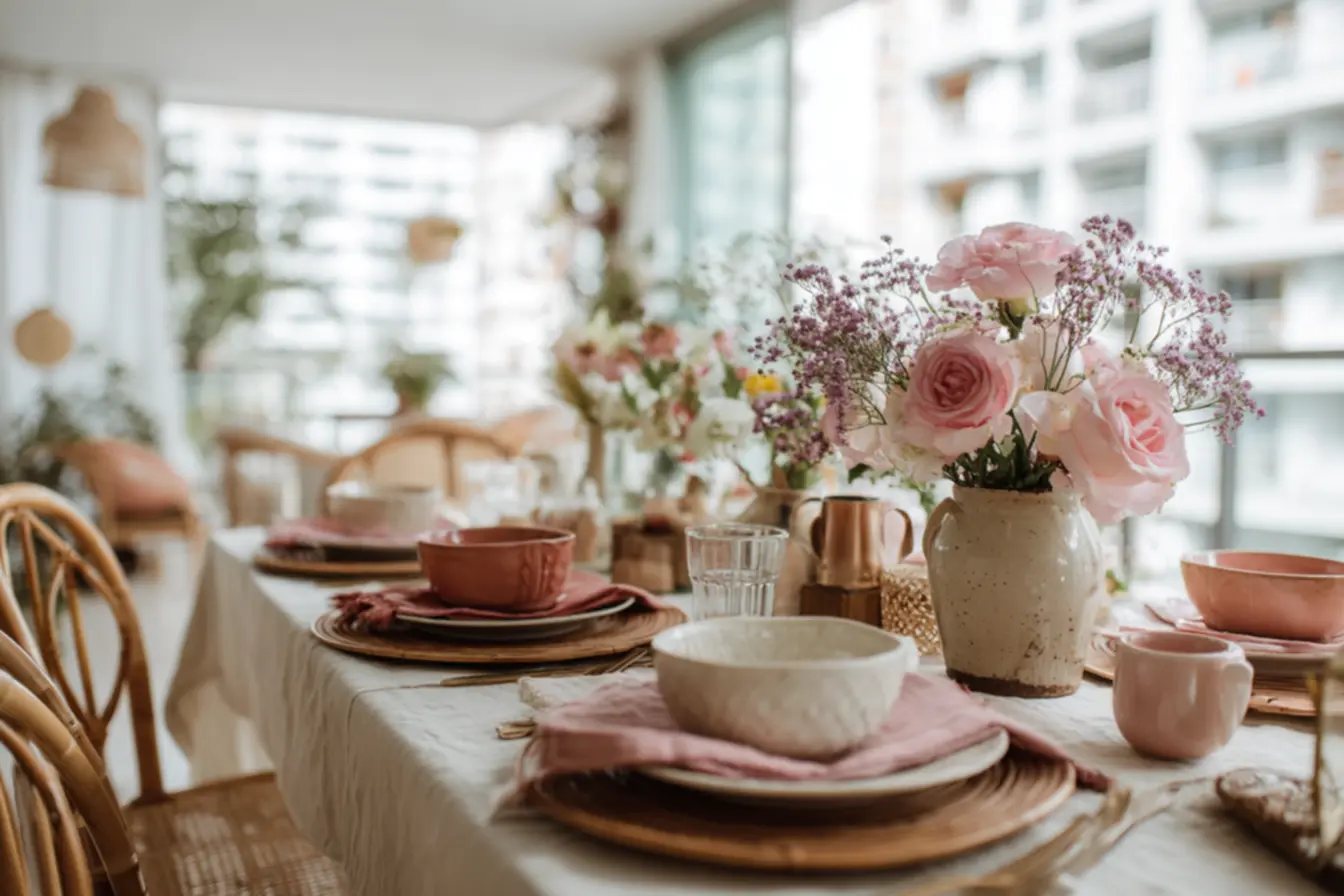 img2011-2067 Mesa Posta Charmosa que Eleva Seu Café da Manhã a Outro Nível