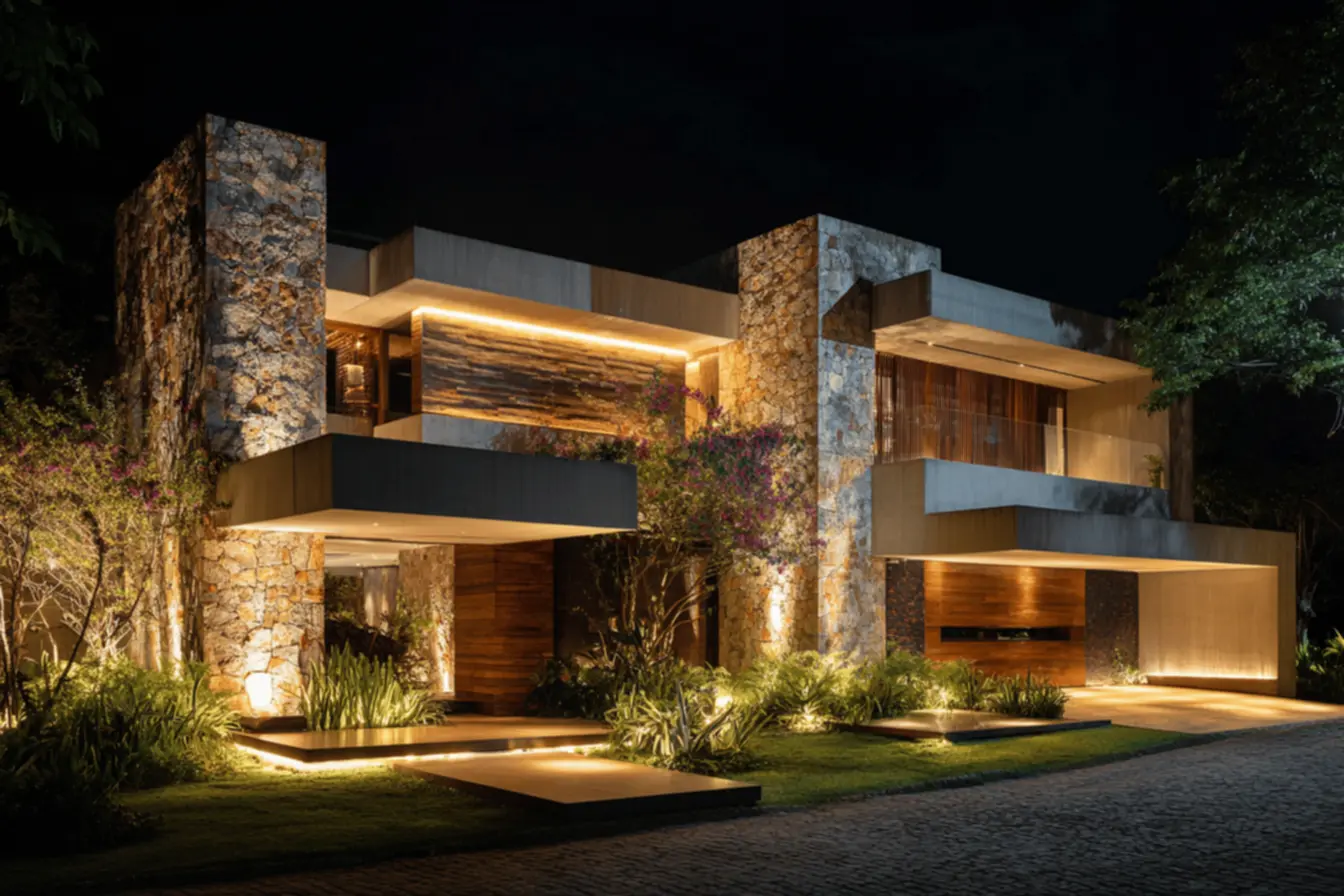 img2011-31 Fachada de casa moderna: 5 toques surpreendentes que encantam