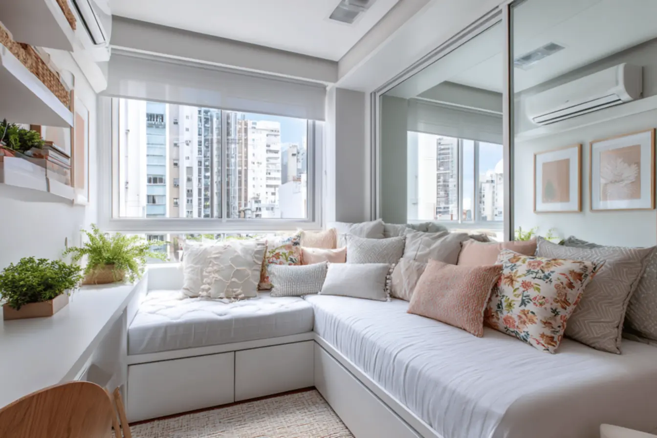 img2011-459 Ideias que fazem Quartos pequenos parecerem encantadores e acolhedores