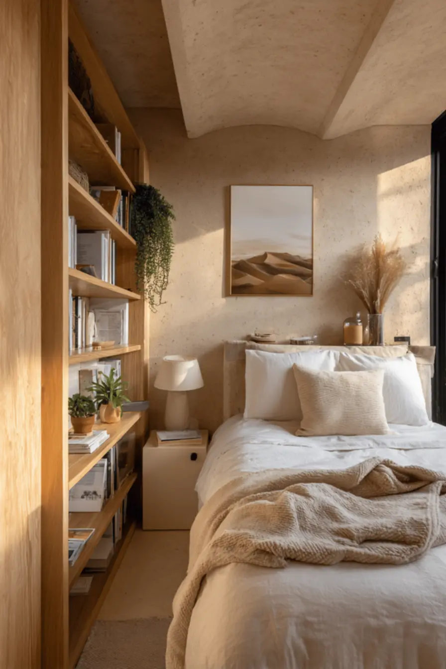 img2011-464 Ideias que fazem Quartos pequenos parecerem encantadores e acolhedores