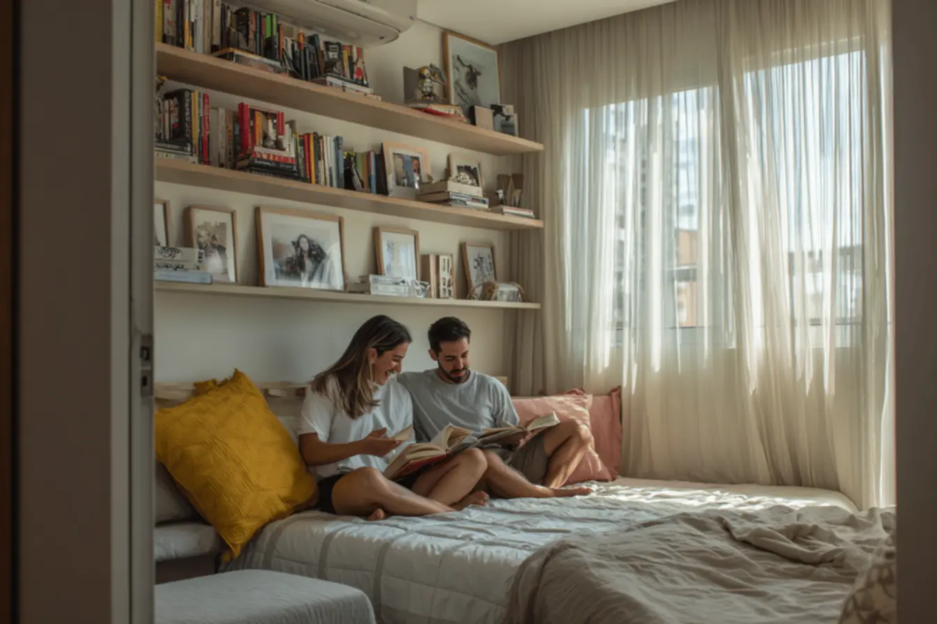 img2011-466 Ideias que fazem Quartos pequenos parecerem encantadores e acolhedores