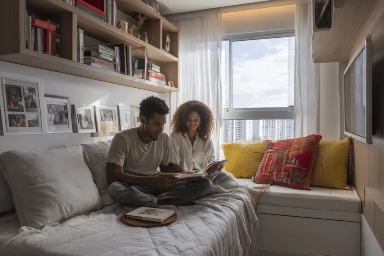 img2011-467 Ideias que fazem Quartos pequenos parecerem encantadores e acolhedores