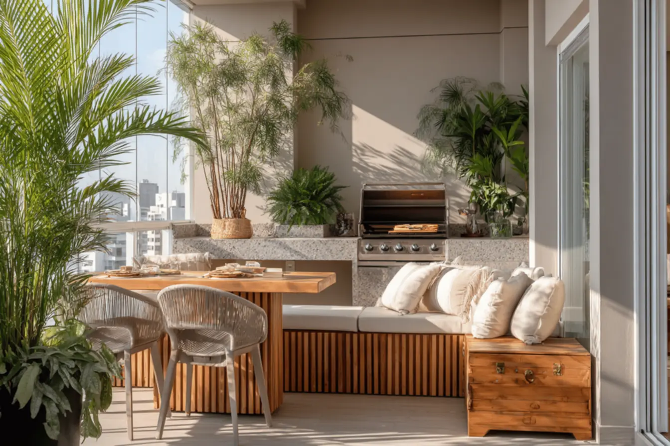 img2011-614 Ideias de Varanda Gourmet Pequena que Encantam e Surpreendem