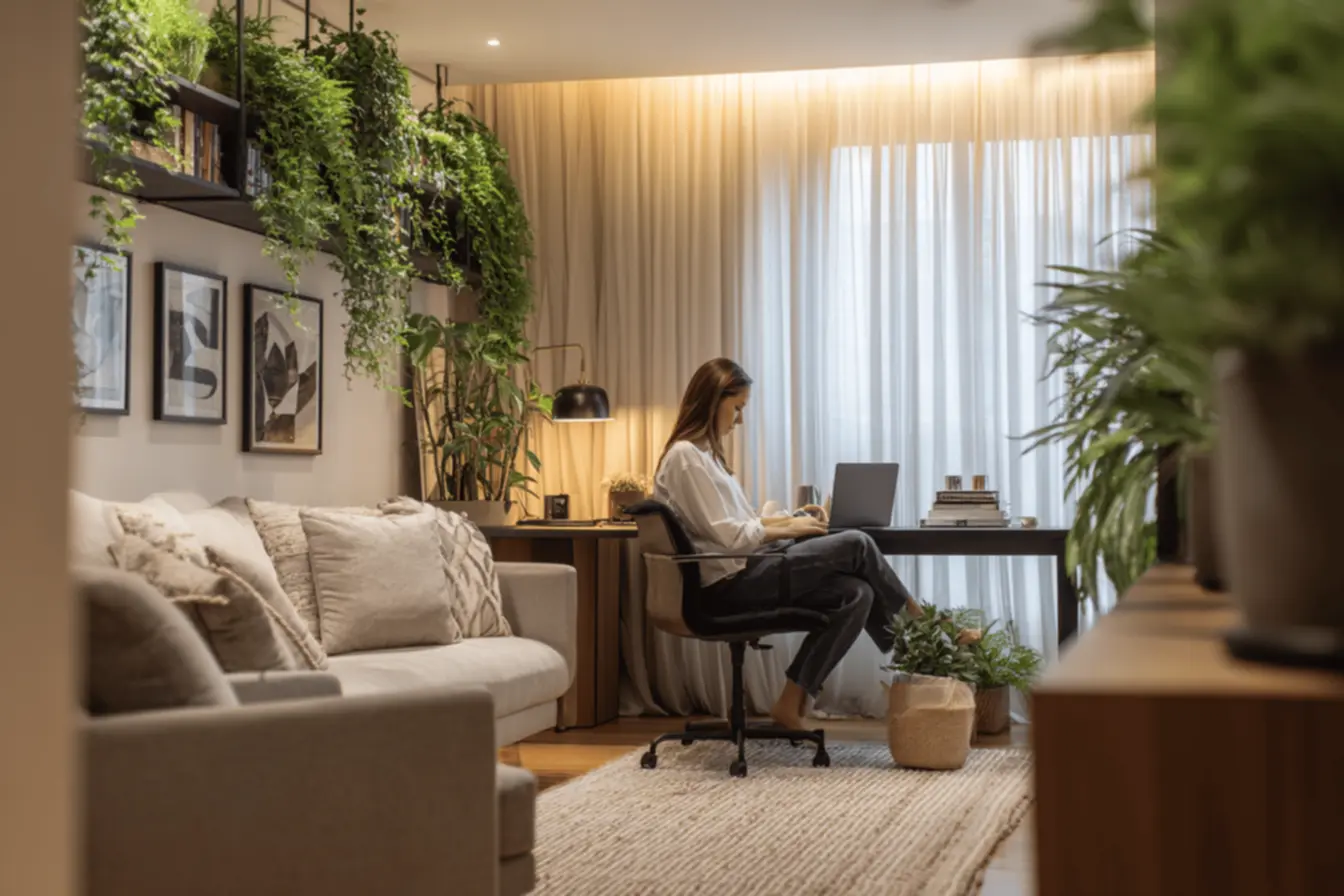 img2011-802 Salas integradas com home office: 5 segredos para equilibrar estilo e funcionalidade