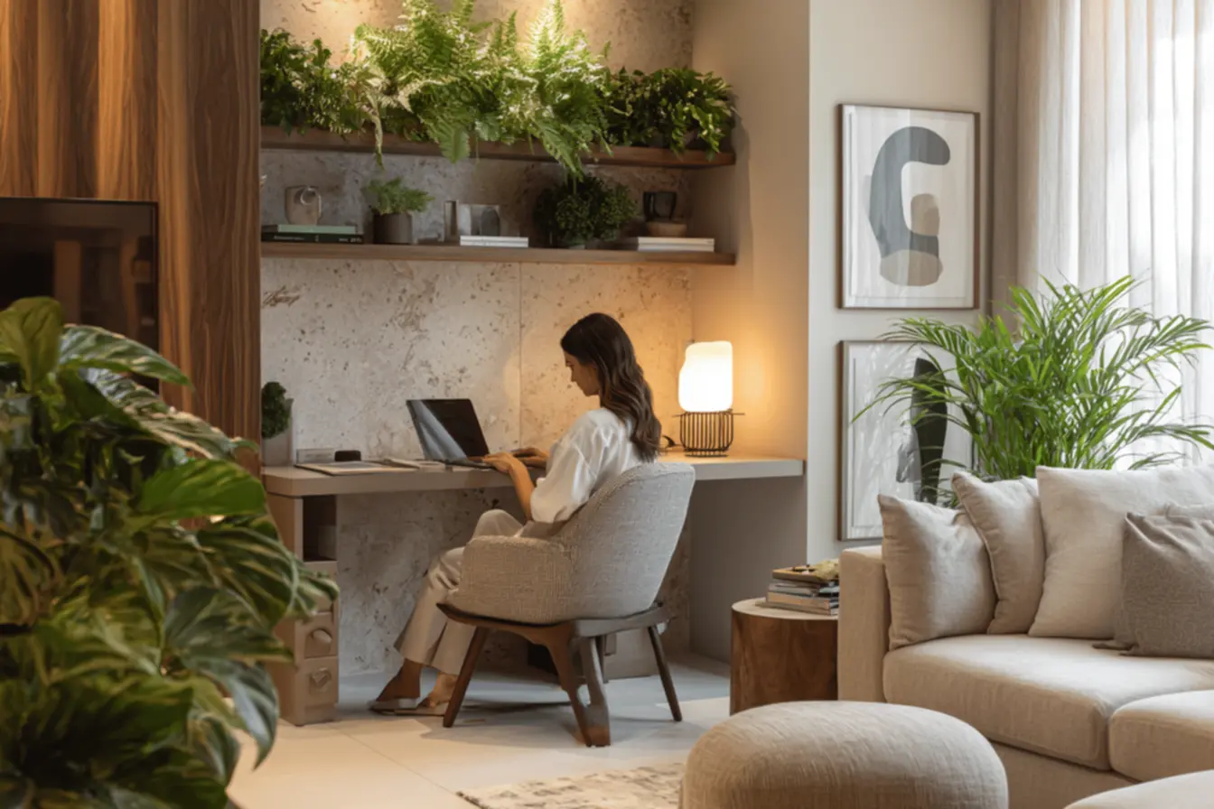 img2011-803 Salas integradas com home office: 5 segredos para equilibrar estilo e funcionalidade