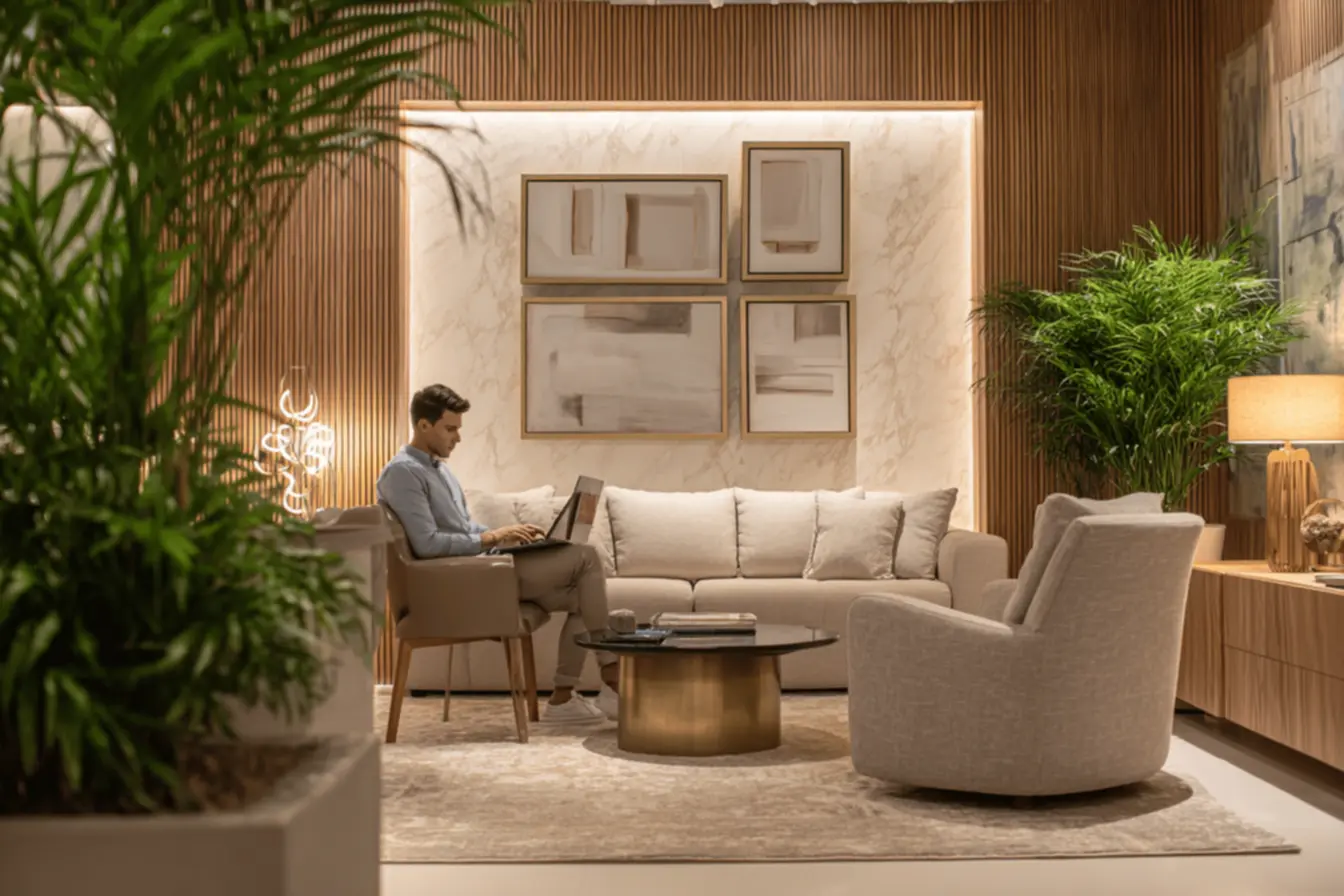 img2011-804 Salas integradas com home office: 5 segredos para equilibrar estilo e funcionalidade