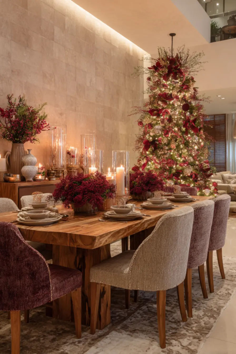 img2011-1608 A árvore com festão na parede que vai encantar seu Natal img2011-1608 A árvore com festão na parede que vai encantar seu Natal