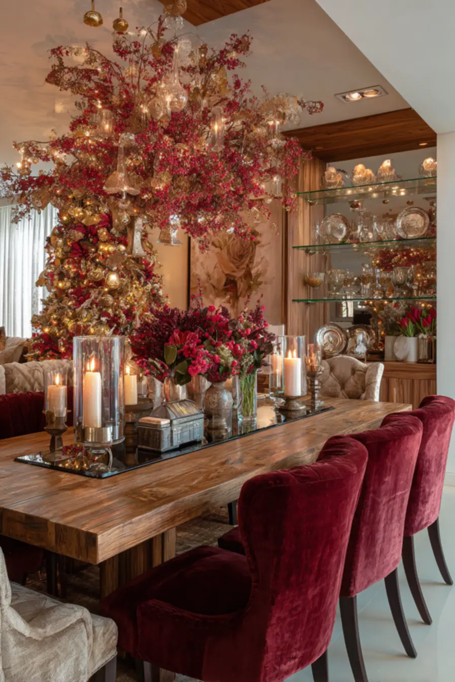 img2011-1611 A árvore com festão na parede que vai encantar seu Natal img2011-1611 A árvore com festão na parede que vai encantar seu Natal