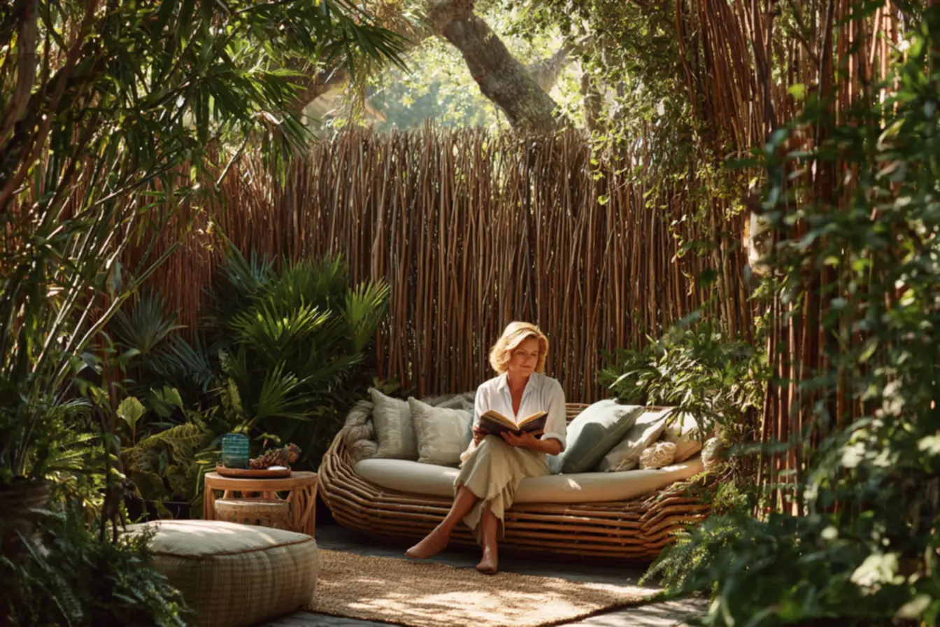 img2011-179 Cercas de bambú que trazem estilo e privacidade para seu quintal