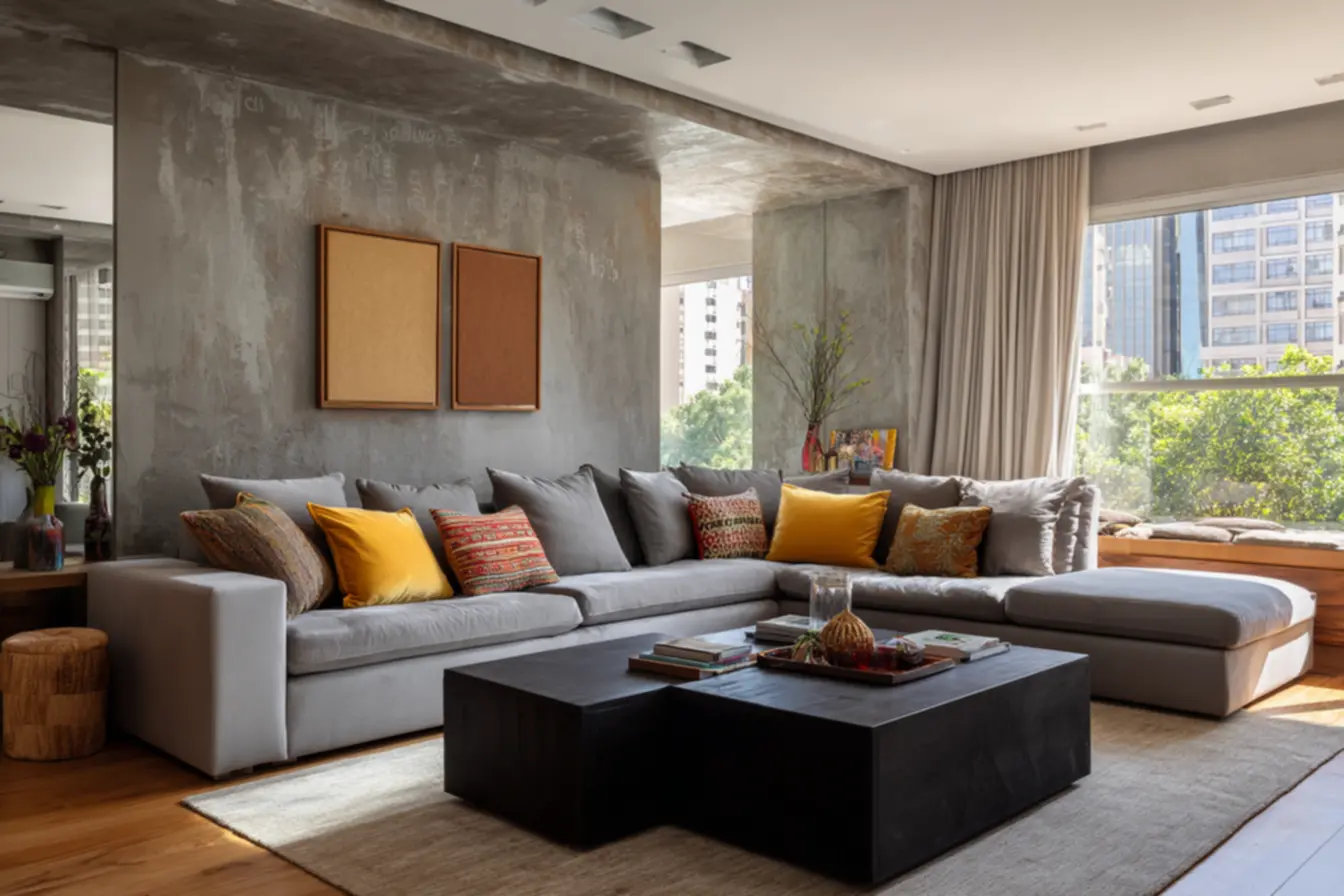 img2011-24 Textura para parede que traz elegância e descontração ao lar