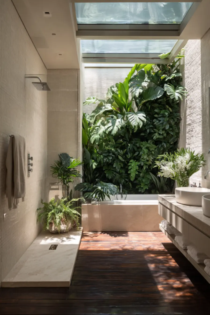 img2011-246 Banheiros com jardins que criam um oásis de serenidade em casa