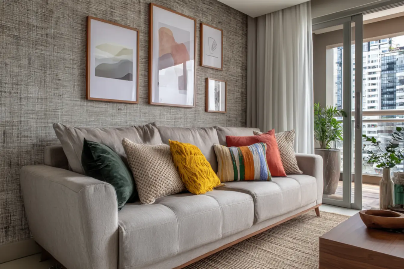 img2011-25 Textura para parede que traz elegância e descontração ao lar