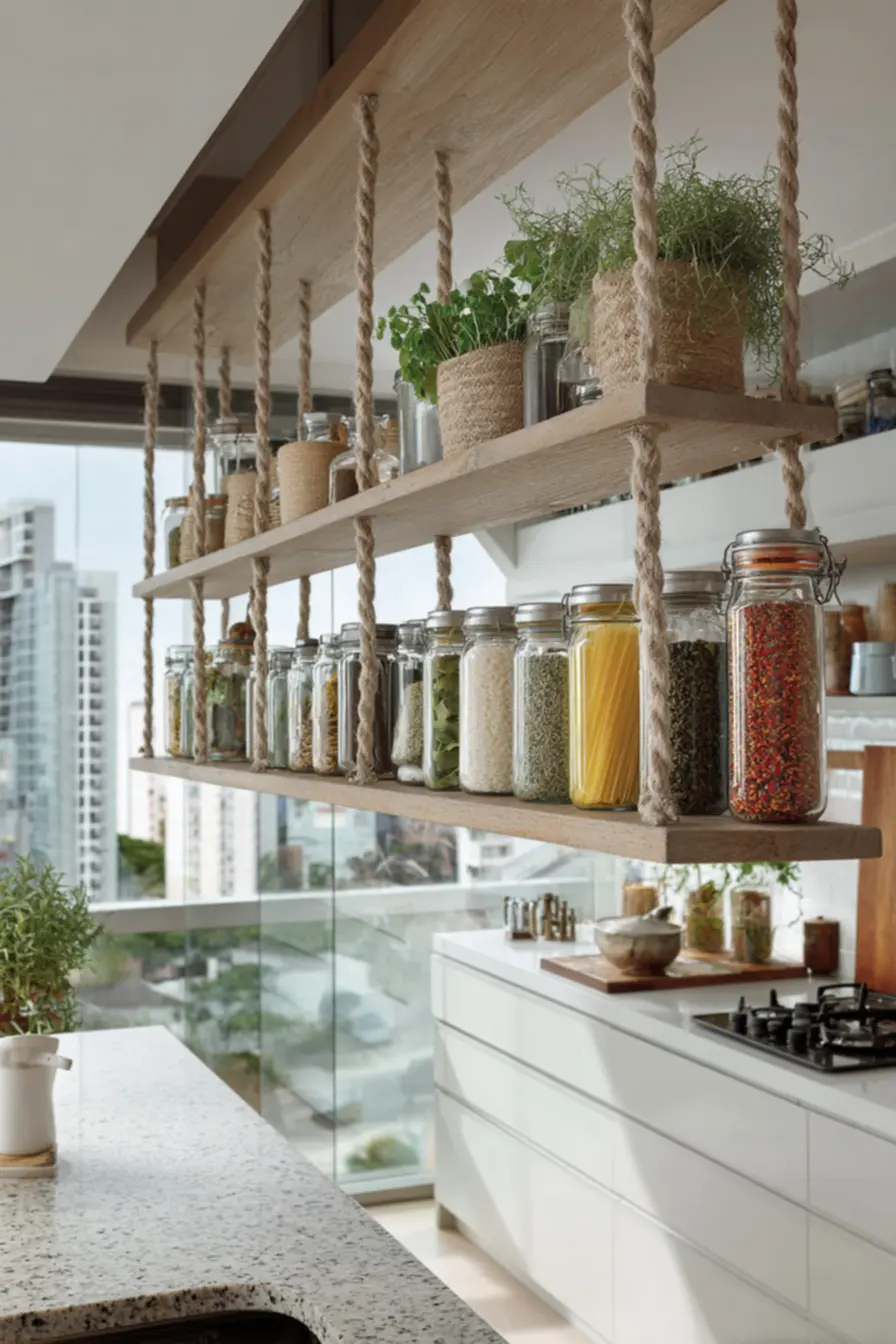 img2011-546 5 segredos da prateleira suspensa com corda para um lar inspirador